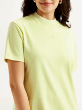 Load image into Gallery viewer, Women's Solid Light Green Collar Neck Dress