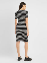 Load image into Gallery viewer, Women's Striped Round Neck Dress