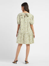 Load image into Gallery viewer, Women's Floral Print V Neck Dress