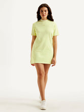 Load image into Gallery viewer, Women&#39;s Solid Light Green Collar Neck Dress

