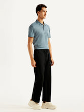 Load image into Gallery viewer, Men&#39;s Black Relaxed Fit Track Pants
