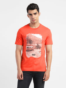 Men's Graphic Print Slim Fit T-shirt