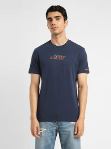 Men's Brand Logo Relaxed Fit T-shirt