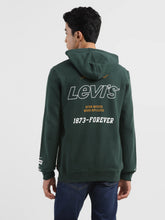 Load image into Gallery viewer, Men&#39;s Brand Logo Dark Green Hooded Sweatshirt
