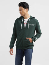 Load image into Gallery viewer, Men&#39;s Brand Logo Dark Green Hooded Sweatshirt
