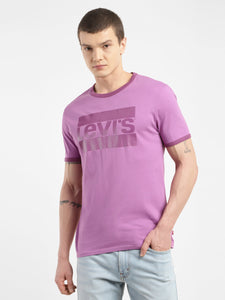 Men's Brand Logo Slim Fit T-shirt