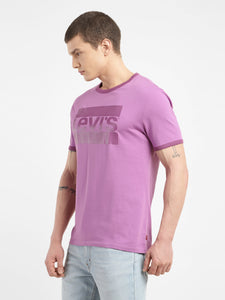 Men's Brand Logo Slim Fit T-shirt