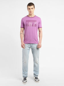Men's Brand Logo Slim Fit T-shirt