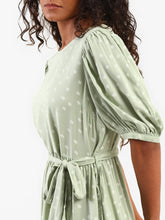 Load image into Gallery viewer, Women&#39;s Floral Print Round Neck Dress
