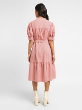 Load image into Gallery viewer, Women&#39;s Printed Cream Round Neck Dress
