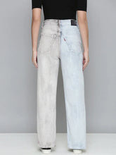 Load image into Gallery viewer, Levi&#39;s x Deepika Padukone Dual Coloured High Loose Jeans

