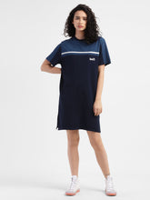 Load image into Gallery viewer, Women&#39;s Colorblock Round Neck Dress
