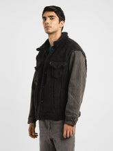 Load image into Gallery viewer, Men&#39;s Colorblock Black Collar Neck Tailored Jacket

