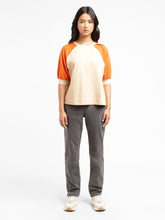 Load image into Gallery viewer, Levi&#39;s x Deepika Padukone Colorblock Cream Crew Neck Tops
