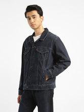 Load image into Gallery viewer, Men&#39;s Solid Spread Collar Denim Jacket
