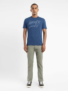 Men's Brand Logo Regular Fit T-shirt