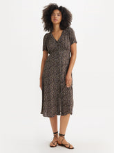 Load image into Gallery viewer, Women&#39;s Printed Multicolor Crew Neck Dress
