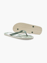 Load image into Gallery viewer, Men&#39;s Green Printed Flip-Flops
