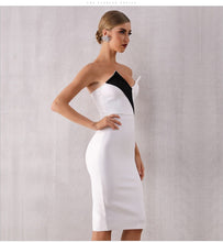 Load image into Gallery viewer, ADYCE Sexy Sleeveless V Neck Elegant Celebrity Evening Party Runway Dress - Y4333
