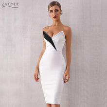 Load image into Gallery viewer, ADYCE Sexy Sleeveless V Neck Elegant Celebrity Evening Party Runway Dress - Y4333
